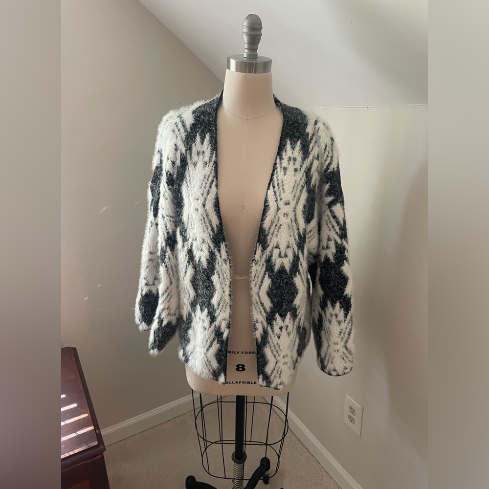 Belk oversized open cardigan